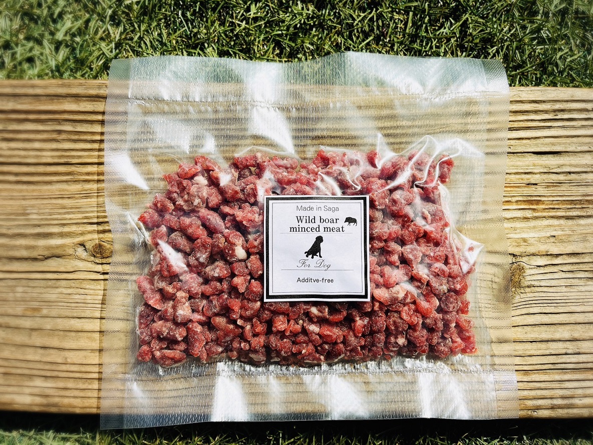 FB124_天然いのししのパラパラミンチ☆わんちゃんの手作り