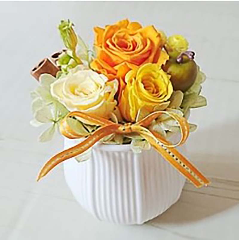 FH022_【2か月毎定期便計６回】プリザーブドフラワーのミニ