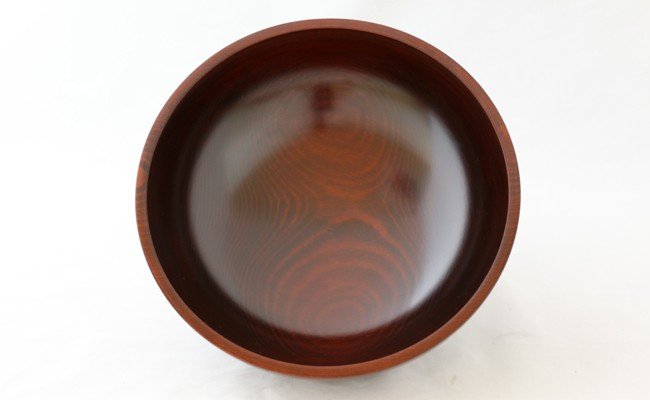 AO010　【天然木漆器】サラダボール