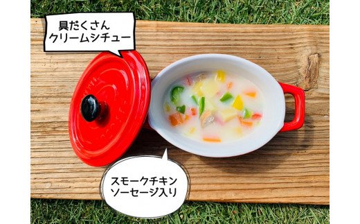 FB153　 犬の無添加ごはん☆具だくさんカレー＆クリームシ