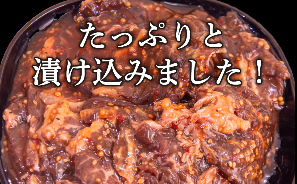 FM053_牛サガリ　味付き焼肉　1.2kg