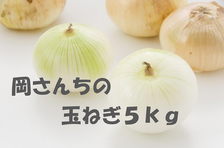BE030_佐賀県みやき町岡さんちのたまねぎ5kg「２L、３Lサイズ