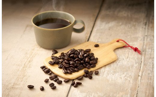 BU009　今泉珈琲店200g×5袋深煎り豆セット「カロシ、マンデ