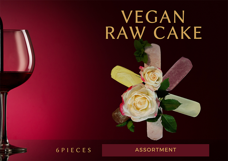 EG055　ヴィーガンRawケーキ詰合せ☆お砂糖・乳製品・小麦粉