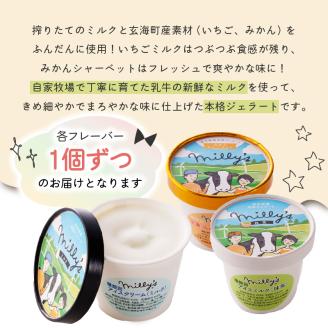 松本牧場アイス定期便（6個入り×2回） ～本格ジェラート＆シャーベット～ 6個×2回