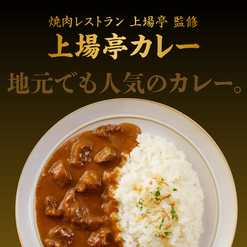 上場亭　カレー（中辛）5箱入