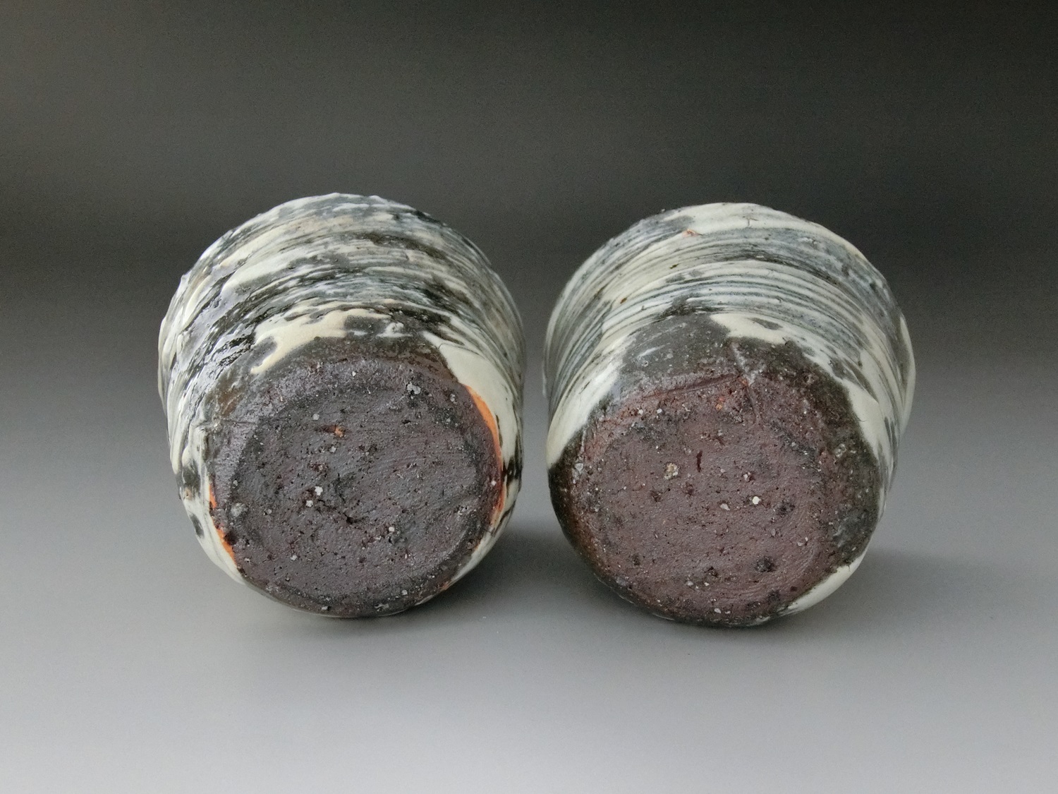 【唐津焼】中川自然坊窯 刷毛目唐津 蕎麦猪口 2客 2客