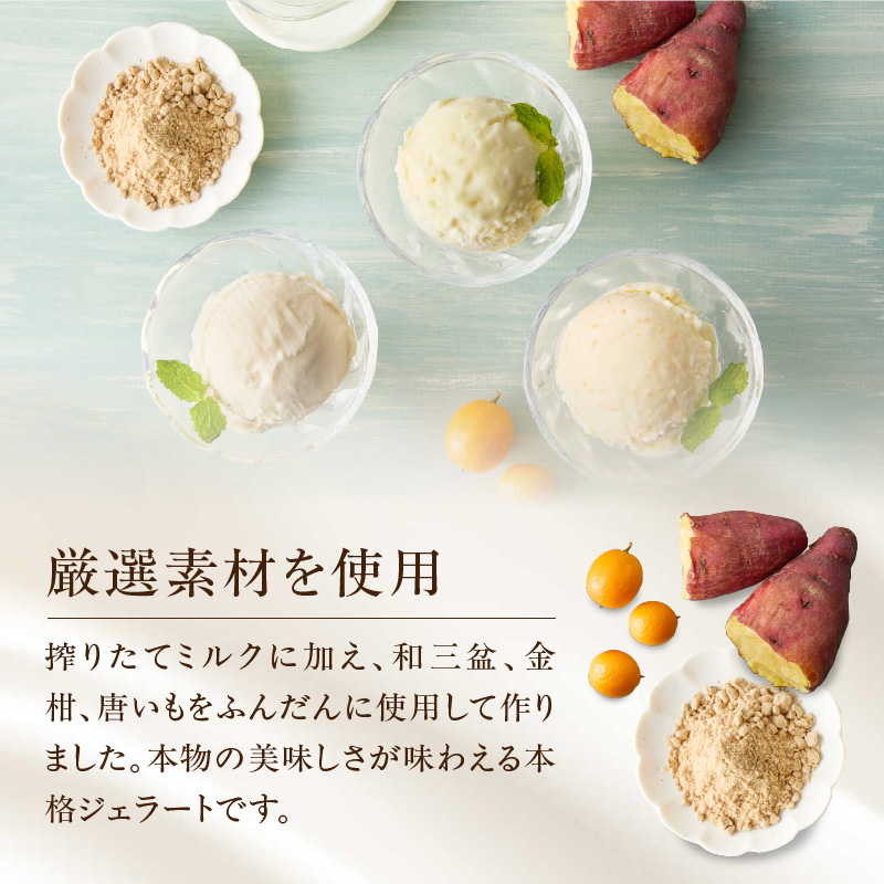 松本牧場ミリーズPremium　本格ジェラート＆シャーベット（６個） 6個［Premium］