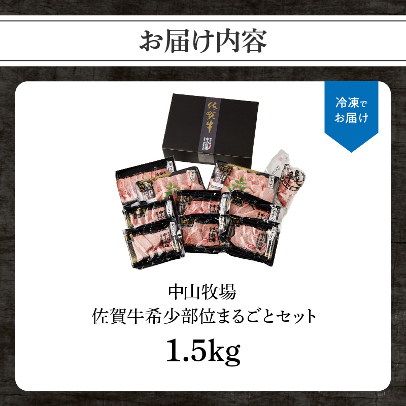 中山牧場 佐賀牛希少部位まるごとセット ／ バーベキュー BBQ 牛肉 肉 お肉 佐賀牛 赤身 霜降り モモ ウデ 肩ロース 三角バラ 焼き肉 焼肉セット A5 A4 a5 a4 黒毛和牛 ブランド牛 国産 佐賀県 玄海町 冷凍