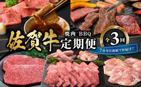 佐賀牛　焼肉・ＢＢＱ定期便