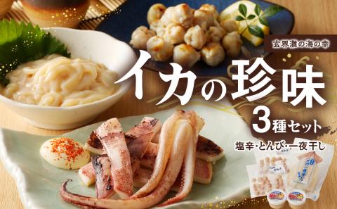 イカの珍味3点セット