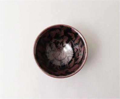 文化勲章受章 青木龍山作 河南天目牡丹茶碗 田中陶器店 【ANA限定】: 有田町ANAのふるさと納税