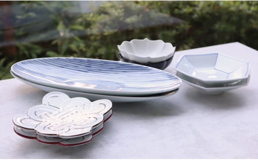 有田焼 人気アイテム8点詰め込みセット まるふく 小皿 有田