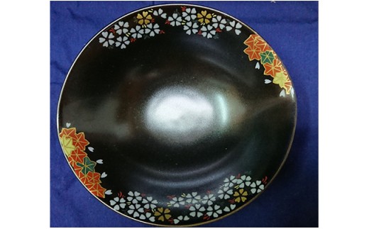 黒マットのサラダボール大・小セット 九州特産品販売 A12-16