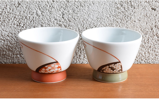 深川製磁 【有田焼】ＳＡＫＵＲＡ　ペアアルテ・ウァン A45