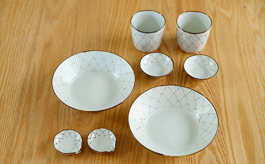 皓洋窯 麺類もおかずも多用途に使える器 しのぎボウル＆そ