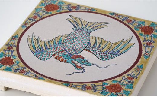  乃利陶窯 鬼門お祓い 龍神陶箱 2個組 A3400-1