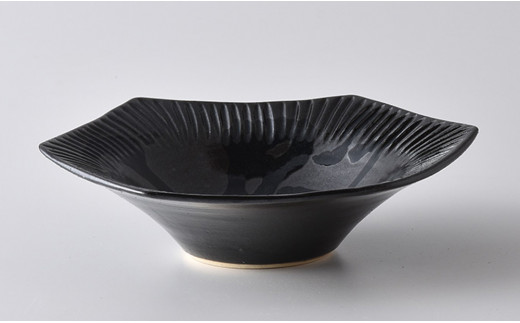 乃利陶窯 五臓六腑が喜ぶ【こくようせき】黒曜石鎬彫六角