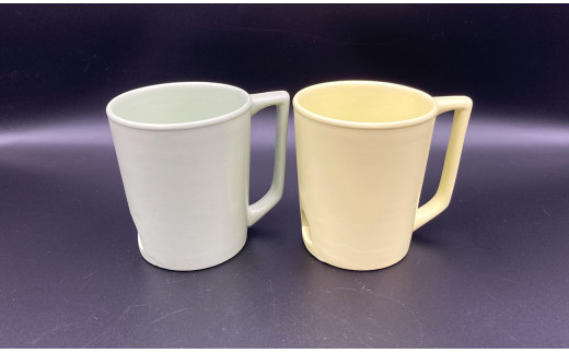 有田焼 伝作窯 ぶらんぶらん ペールカラーマグペアセット