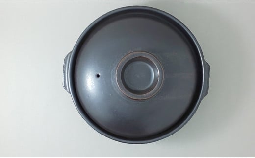 有田焼 黒 尺土鍋【ヤマト陶磁器】磁器 陶磁器 土鍋 鍋 遠