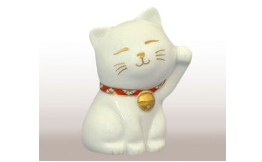 有田焼 香蘭社 招き猫・置物 縁起物 インテリア 招福 猫 福 