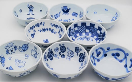 【器いろいろ】有田焼カレー 小サイズ4個入セット スパイ