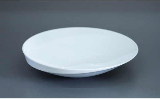 中仙窯 有田焼 白磁鉢 （中尾純作） A55-79