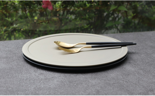 有田焼 Shallow flat plate 2枚セット【まるふく】器 うつわ 食器