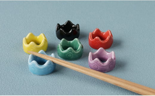 伝統工芸を身近に感じる王冠箸置き6個セット 有田焼 SPECIAL 