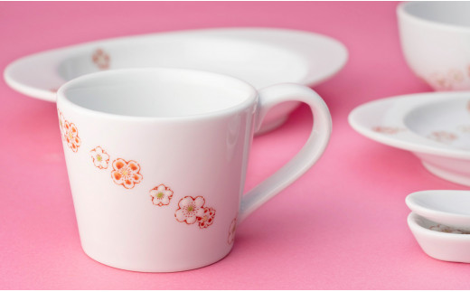 肥前赤絵窯元 鷹巣 お食い初め器揃え 女の子用 百日お祝い 