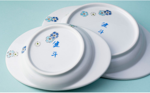 肥前赤絵窯元 鷹巣 お食い初め器揃え 男の子用 百日お祝い 