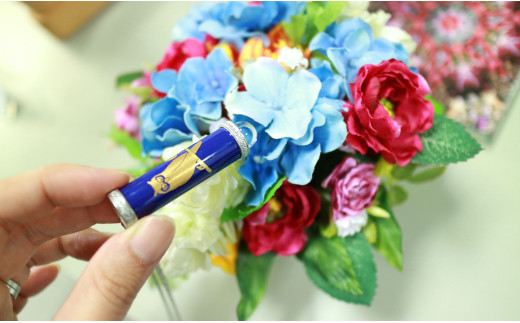 有田焼 万華鏡  香蘭社 「ふくろう(るり）」ペンダント ア