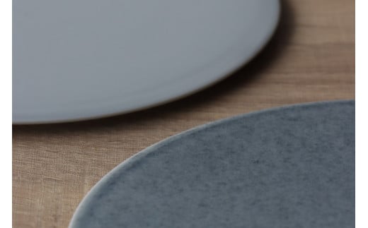 有田焼 フラットプレート 21cm Gray Tone 2枚組【山忠】食器 器 