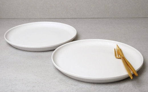 金善製陶所 210カット プレート スノー 2枚 有田焼 食器 器 