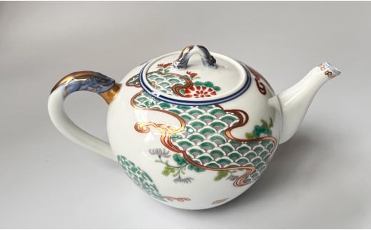 有田焼 金蘭手 花兎文 (はなうさぎもん) ティー＆デザート