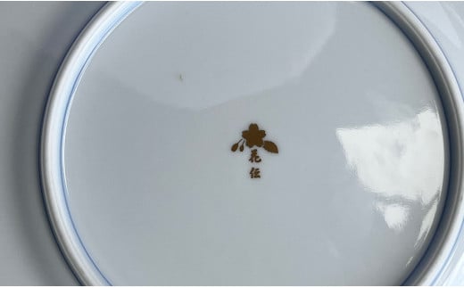 有田焼 ギャラリー花伝 金蘭手 花兎文 ( はなうさぎもん ) 