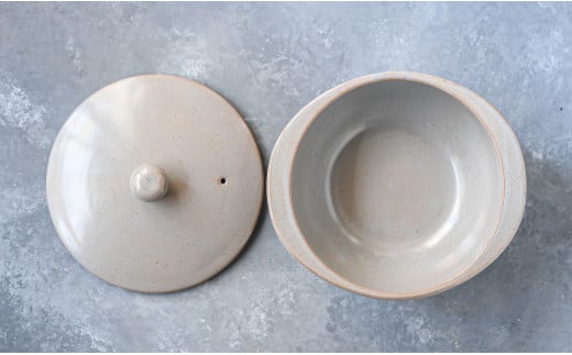 有田焼 おしゃれな万能鍋 5way pot グレイ 大小 2個セット 料