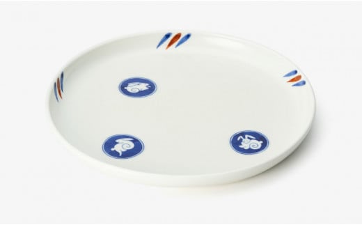 有田焼 月見うさぎ ペア楕円プレート【深川製磁】食器 器 