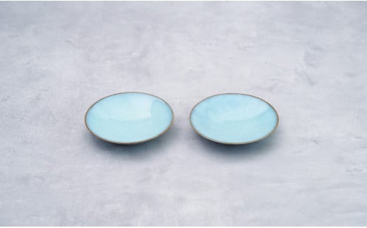 有田焼 月白小皿 2枚セット【梶原大敬 茂正工房】器 うつわ