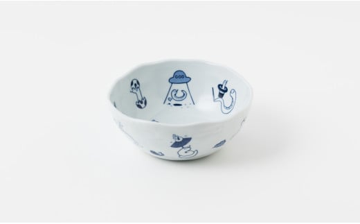 新作！有田焼カレー（小）干支 巳 4個セット【プレアデス