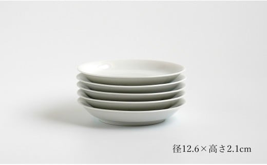 有田焼 魚文丸小皿 5枚 セット 【仁窯】小皿 取り皿 魚柄 5