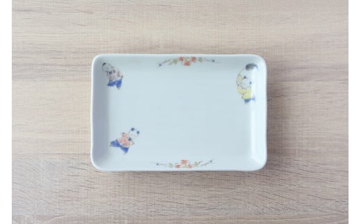 有田焼 アウトレット 唐子 焼皿 4枚セット 【山忠】食器 器 