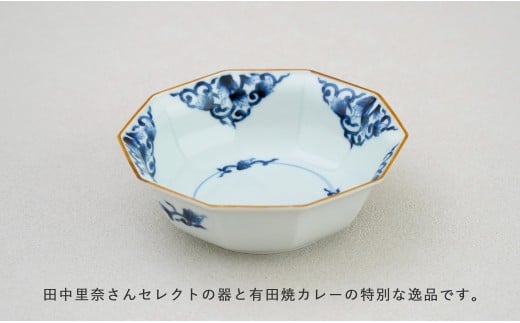 【田中里奈さんおすすめ！】宝泉窯 有田焼カレー 【プレア