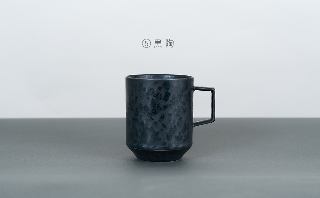 有田焼 8種類から選べるマグカップ 黒陶 【金善製陶所】 A14