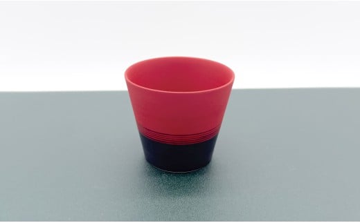 有田焼 深紅シリーズ そば猪口 ぐい呑み 小皿 3点セット【