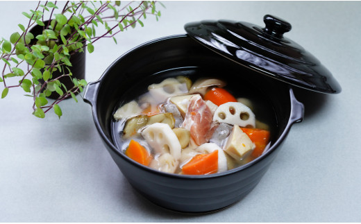 有田焼 熱々のまま食卓へ「Only碗」（ブラック） 【大慶】 