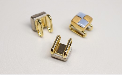 有田焼 帯留め【ハナミズキ】 有田焼 cocosara A24-159