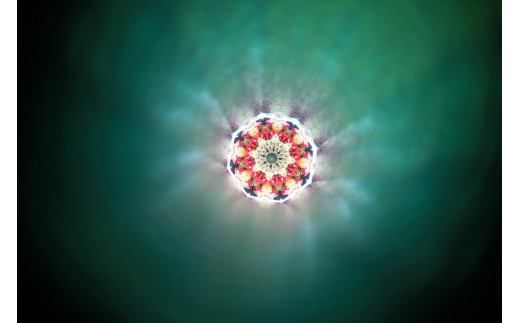 香蘭社 有田焼万華鏡「リンドフィールド」円柱型テレイド 