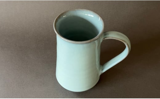 月白手付き小花瓶 有田焼 フラワーベース 花入れ 花器 プリ