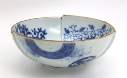 有田焼 染付絵変わり三方つなぎ5.5寸鉢 マルコウ陶苑 A29-4